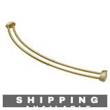 72' Utopia Alley Gold Double Curved Rod