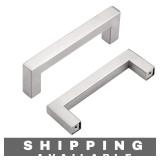 Probrico Square Cabinet Pulls 3-3/4 Inch Stainless