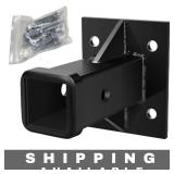 Hitch Wall Mount Receiver Adapter with Screws