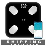 Smart Body Fat LED Digital Bathroom Scale