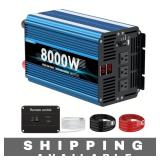 8000W Pure Sine Wave Power Inverter