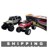 Jeep Wrangler Ford Bronco RC Trucks w/ Nitro Boats
