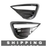 Psler Fog Light Cover Trim for Model Y CarbonFiber