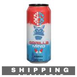 Lot of 9 Cans Gorilla Mind Bombsicle Energy Drink