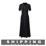 Black Knit Dress Sandro Bianyfuang Size Small New