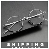 Retro Small Round Silver John Lennon Eyeglasses
