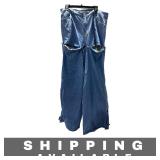 Wide Leg Jeans Detachable 2in1 Cut Out Denim New