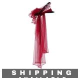 Womenï¿½s Captain's Hat Fascinator with Floral Veil