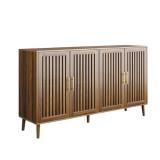 Farmhouse 4 Door Buffet Cabinet Sideboard NIB