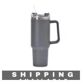 Lot of 2 Insulated Tumblers with Handle 40 oz NIB