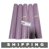 Lot of 5 Wallpaper Roll Plain Purple New