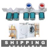 Lot of 2 Washer Water Inlet Valve Replacement Part