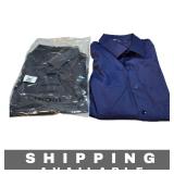 Lot of 2 Button Down Shirts Spaidersilk Large New