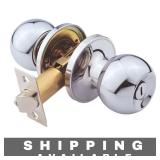 Satin Nickel Keyed Entry Door Knob Set