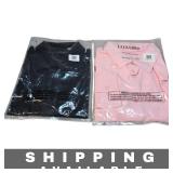 2 Button Down Women's Shirts Luxury 2XL New