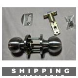 Tubular Lockset with Door Latch & Strike Plate