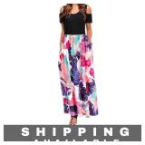 Black Floral Print Dress Styleword Size Small