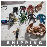 Lot of 10 90s-00s Action Figure Lot: Hasbro, etc.