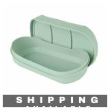 Set of 4 Green Microwave Vegetable Steamer