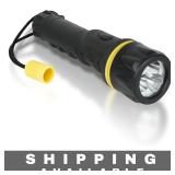 Heavy Duty Rubberized Small Flashlight Waterproof