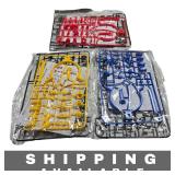 3 Plastic Model Kit Runners NIP