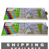 Lot of 2 Multi Functional Kitchen Scissors New