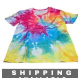 Kids Tie Dye Short Sleeve Tee Unisex New