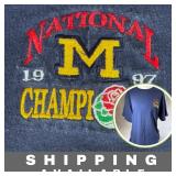University of Michigan 1997 Chamions T Shirt M