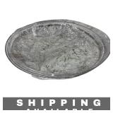 Oval Clear Glass Serving Platter