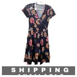STYLEWORD Women V Neck Summer Dress Pocket S New