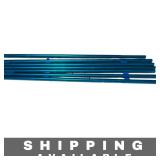 Lot of 7 Blue Aluminum Alloy