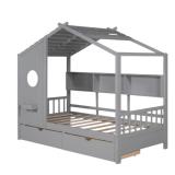 Box of 2 Full House Twin Bed w/ Drawers New in Box