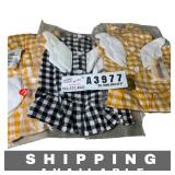 Lot of 3 Pet Clothing Angel Dress Set XL New