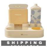 Lot of 3 Pet Feeder Station Double Bowl New in Box