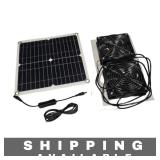 Solar Panel Fan Set New
