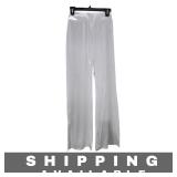 Stretchable Relaxed Drape Pants White S New