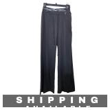 Women Relaxed Drape Pants Black S New