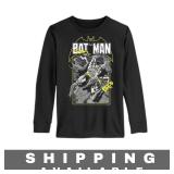 Long Sleeve T Shirt DC Comics Batman Size 5T New