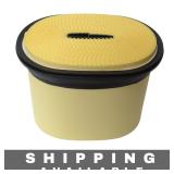 Set of 2 7 Inch Oval Engine Air Filter