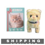 Toy Electronic Interactive Plush Cat for Kids NIB