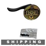 Black Dummy Door Lever Handle Includes 2 Screws