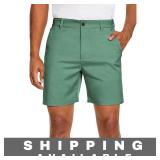 Puli Men's Stretch Green Hiking Shorts Size 34