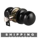 Matte Black Passage Door Knob