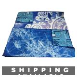 2 Beach Seat Covers Coastal Themed 63 x 31 Inches