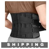Back Brace Lumbar Support Belt Unisex Medium New