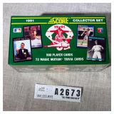 1991 Sealed Score Collectors Set Cards