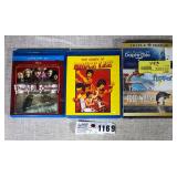 3 Blu Ray & DVD Movies Sealed
