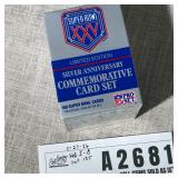 NFL Silver Anniversary Football Card Set