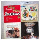 Vinyl Records Movie Soundtracks Set of 4