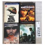 War Movies on DVD Lot of Four